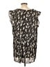 Everleigh 100% Polyester Black Sleeveless Blouse Size L - photo 2