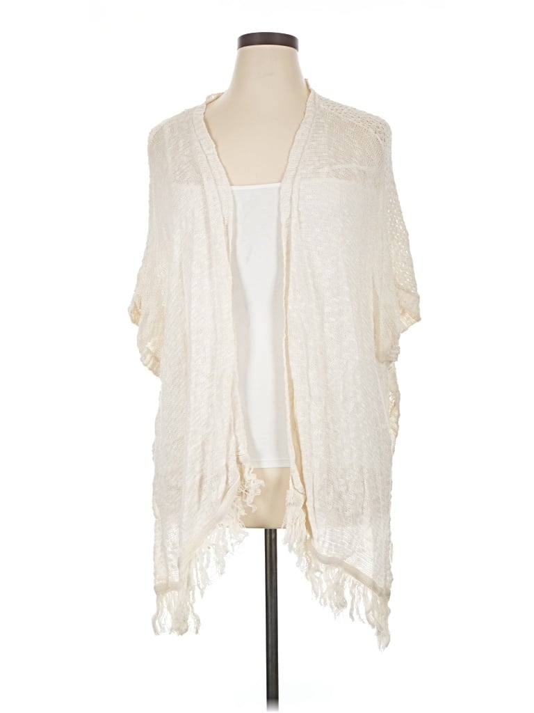 Pre-owned Assorted Brands Kimono In Ivory