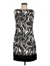 AB Studio Graphic Black Cocktail Dress Size 6 - photo 1