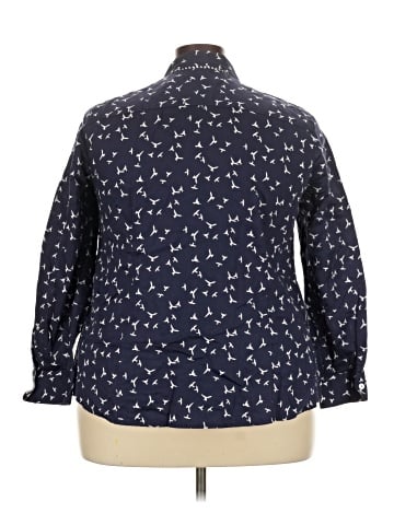 Foxcroft Long Sleeve Button-Down Shirt (view 2)