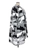 Serengeti 100% Polyester Gray Silver Kimono Size 3X - photo 4