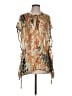 Development 100% Silk Gold Sleeveless Silk Top Size 2 - photo 1