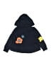Boboli Hearts Blue Zip Up Hoodie Size 4 - photo 2