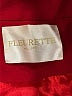Fleurette 100% Acetate Red Coat Size 14 - photo 6