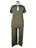 Unbranded Solid Green Jumpsuit Size XL - photo 2