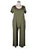 Unbranded Solid Green Jumpsuit Size XL - photo 1