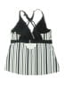 Assorted Brands Stripes Ivory Swimsuit Top Size L - photo 2