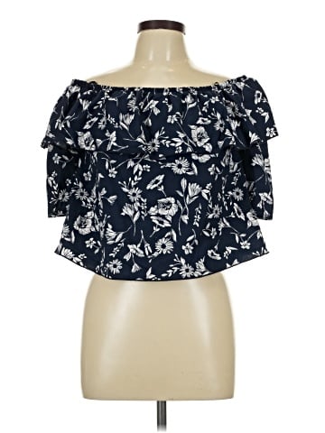 Papaya Short Sleeve Blouse (view 1)