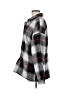 Pulse 100% Polyester Plaid Gray Coat Size M - photo 5