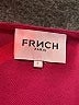 FRNCH 100% Polyester Solid Burgundy Formal Skirt Size L - photo 4