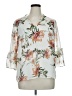Daniel Rainn 100% Polyester Ivory 3/4 Sleeve T-Shirt Size XL - photo 1