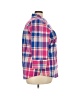 Foxcroft Plaid Pink 3/4 Sleeve Button-Down Shirt Size 18 - photo 4