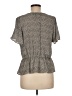 Sienna Sky 100% Polyester Gray Short Sleeve Blouse Size M - photo 2