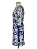 ASOS 100% Polyester Paisley Blue Cocktail Dress Size 4 - photo 5
