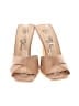 so Me 100% Polyurethane Solid Snake Print Tan Sandals Size 8 1/2 - photo 2