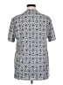 Express Silver Short Sleeve Top Size XL - photo 2