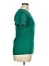 Notations Green Short Sleeve Top Size XL - photo 4
