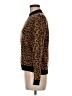Vero Moda Animal Print Brown Turtleneck Sweater Size M - photo 5