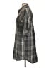 PrAna Plaid Gray Casual Dress Size L - photo 5