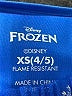 Disney 100% Polyester Stars Blue Dress Size 4 - 5 - photo 3