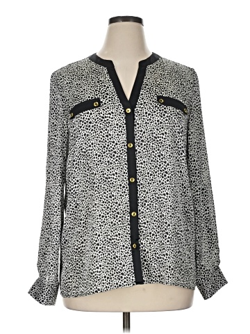 Jones New York Collection Long Sleeve Blouse (view 1)