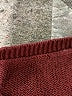 H&M 100% Acrylic Burgundy Pullover Sweater Size M (estimated) - photo 7