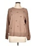Nic + Zoe Stars Tan Pullover Sweater Size L - photo 1
