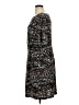 Connected Apparel Tweed Black Casual Dress Size 14 - photo 5