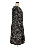 Connected Apparel Tweed Black Casual Dress Size 14 - photo 4