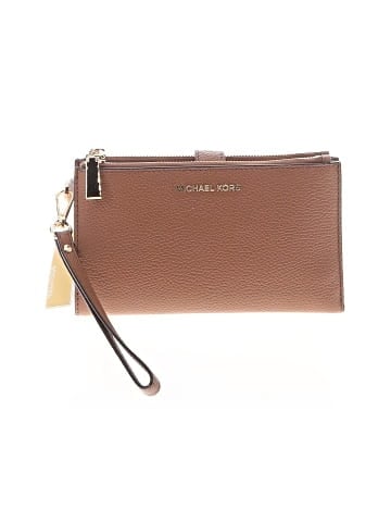 MICHAEL Michael Kors Leather Wristlet (view 1)