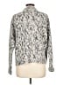 Vince. Animal Print Gray Wool Pullover Sweater Size L - photo 2