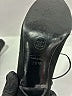 Chanel 100% Leather Black oxford Heel Size EU 38 1/2 - photo 6