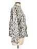 Vince. Animal Print Gray Wool Pullover Sweater Size L - photo 4