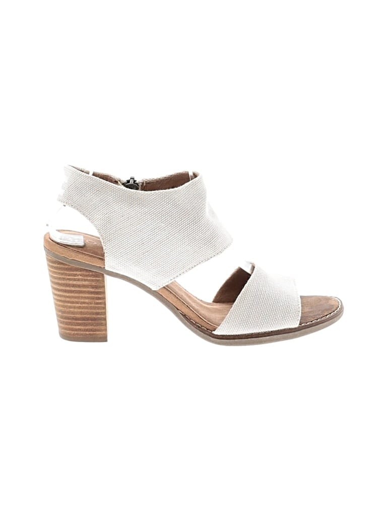 Pre-owned Toms Heels In White