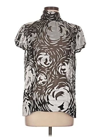 BCBGMAXAZRIA Short Sleeve Blouse (view 1)
