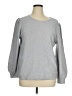 Chico's Polka Dots Silver Pullover Sweater Size XL (3) - photo 1