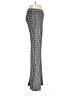 Material Girl Print Silver Casual Pants Size M - photo 4