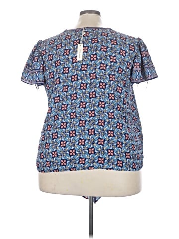 Max Studio Short Sleeve Blouse (view 2)