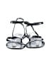 Kaanas 100% Leather Silver Sandals Size 9 - photo 2