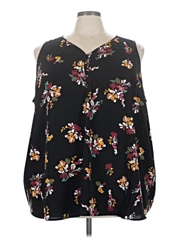 Lane Bryant Outlet Sleeveless Blouse (view 1)