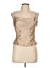 Zara Tan Sleeveless Blouse Size L - photo 1