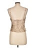 Zara Tan Sleeveless Blouse Size L - photo 2