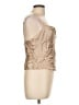 Zara Tan Sleeveless Blouse Size L - photo 4
