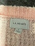LA Hearts Pink Pullover Sweater Size L - photo 7