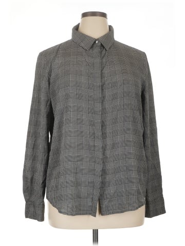 DKNY Long Sleeve Blouse (view 1)