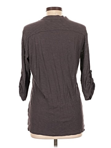 James Perse 3/4 Sleeve Button-Down Shirt (view 2)
