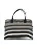 Kate Spade New York 100% Polyester Stripes Black Laptop Bag One size - photo 1