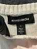 Nordstrom 100% Cotton Stripes Ivory Pullover Sweater Size 6 - photo 3