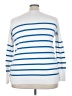 Caslon Stripes White Pullover Sweater Size XXL - photo 2