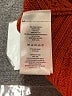 Equipment 100% Wool Chevron-herringbone Orange Wool Pullover Sweater Size M - photo 8